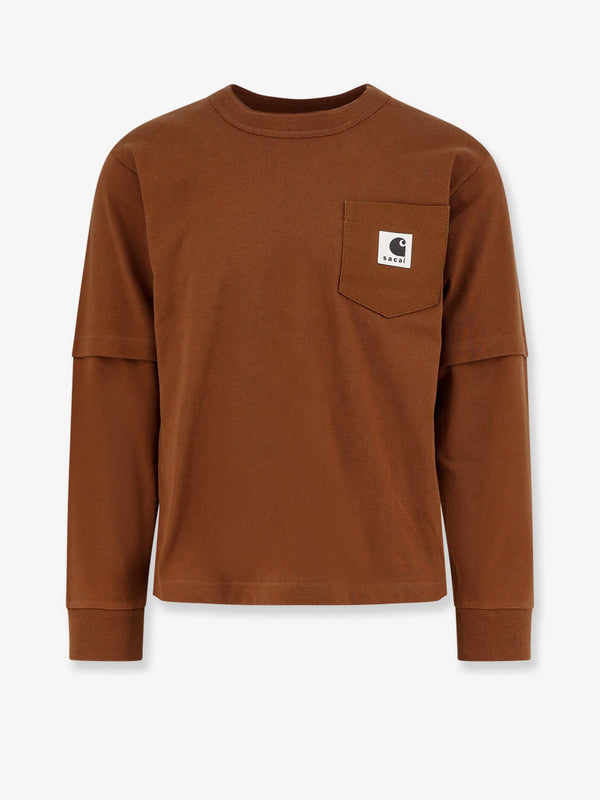 Sacai X Carhartt Wip Carhartt Wip Cotton Jersey L/S T-Shirt