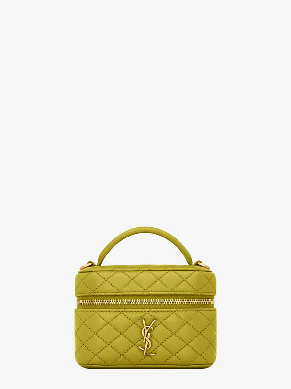 Saint Laurent Vanity Gaby Micro Leather Shoulder Bag