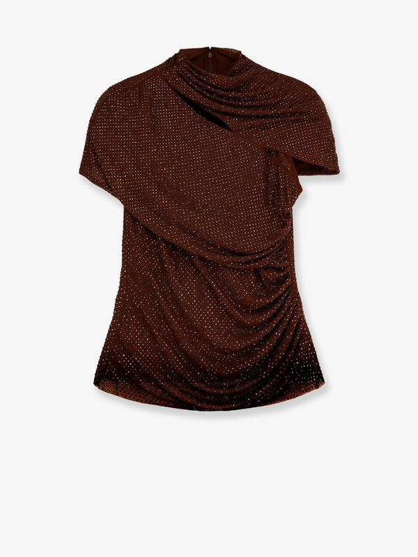 Self Portrait All-Over Sequins Top