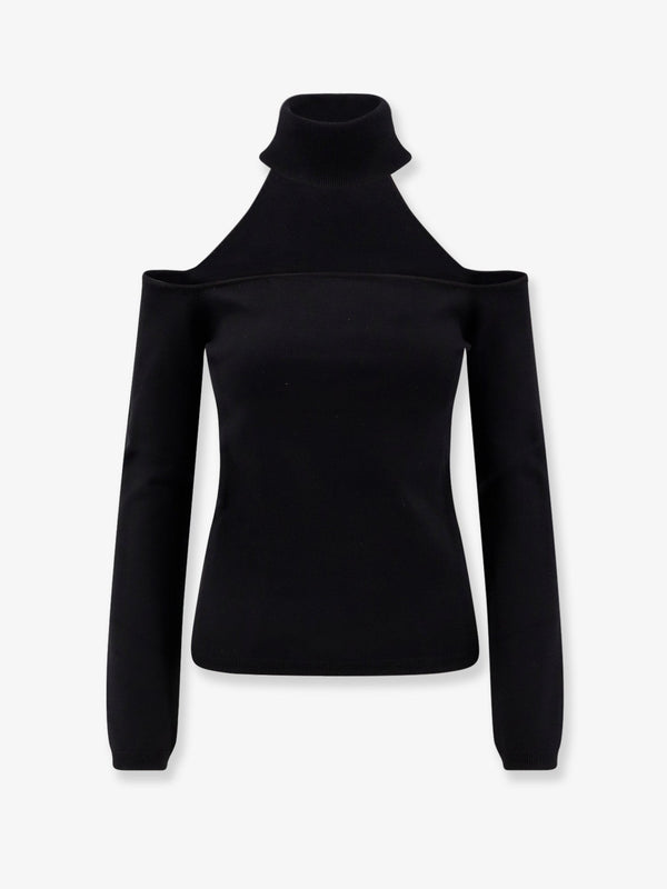 Semicouture Daniela Stretch Viscose Turtleneck Sweater