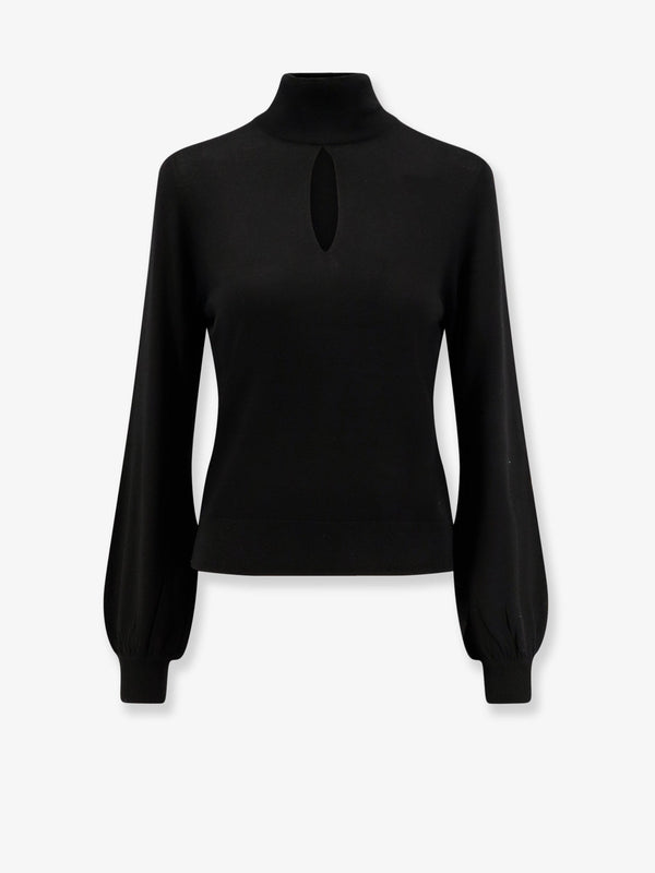 Semicouture Virgin Wool Turtleneck Sweater