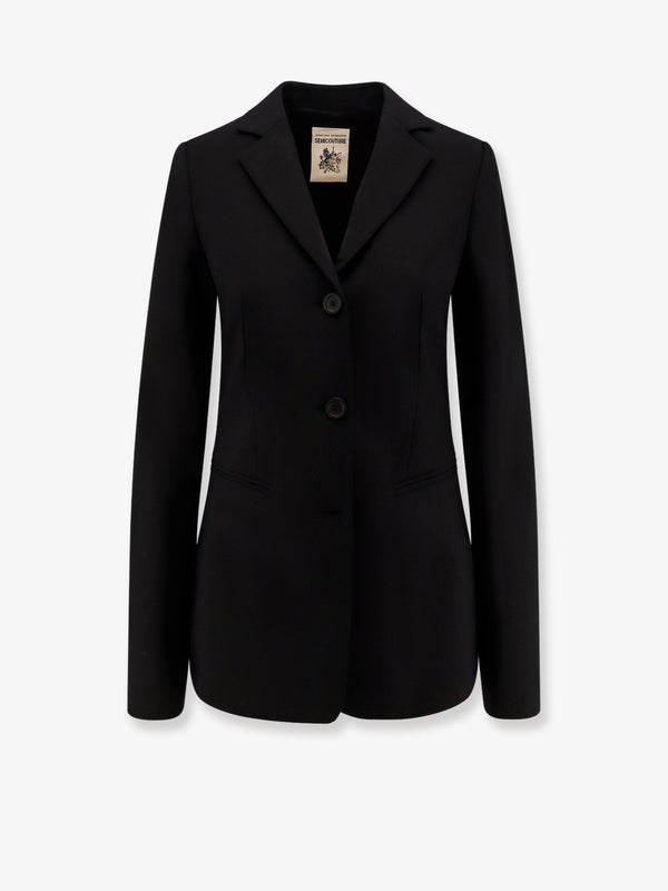 Semicouture Wool Blend Blazer