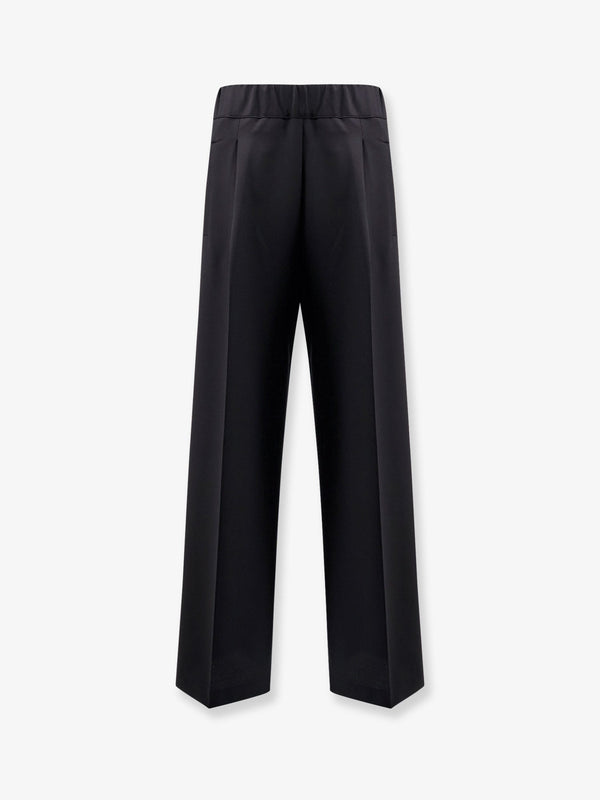 Semicouture Virgin Wool Blend Trousers