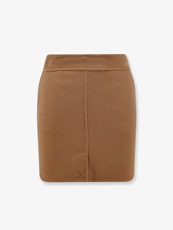 Semicouture Wool Mini Skirt