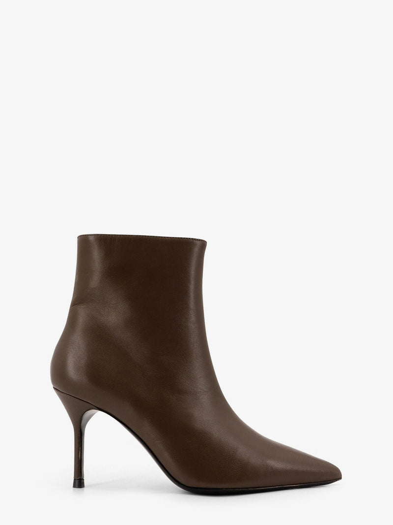 Staud Staud Sebastian Botas de cuero Marrón - World Class Fashion