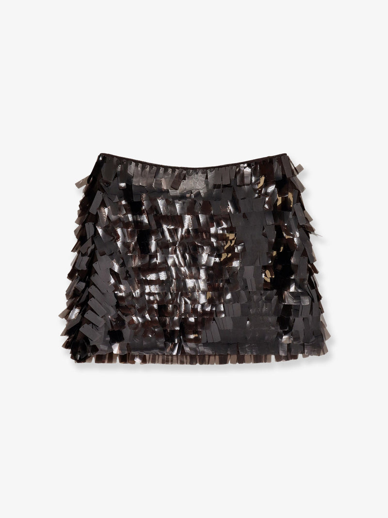 Staud Staud The Max Skirt Marrón - World Class Fashion