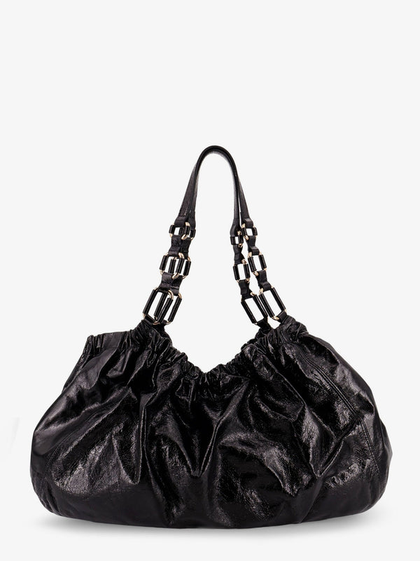 Stella Maxwell X Marella Patent Leather Shoulder Bag