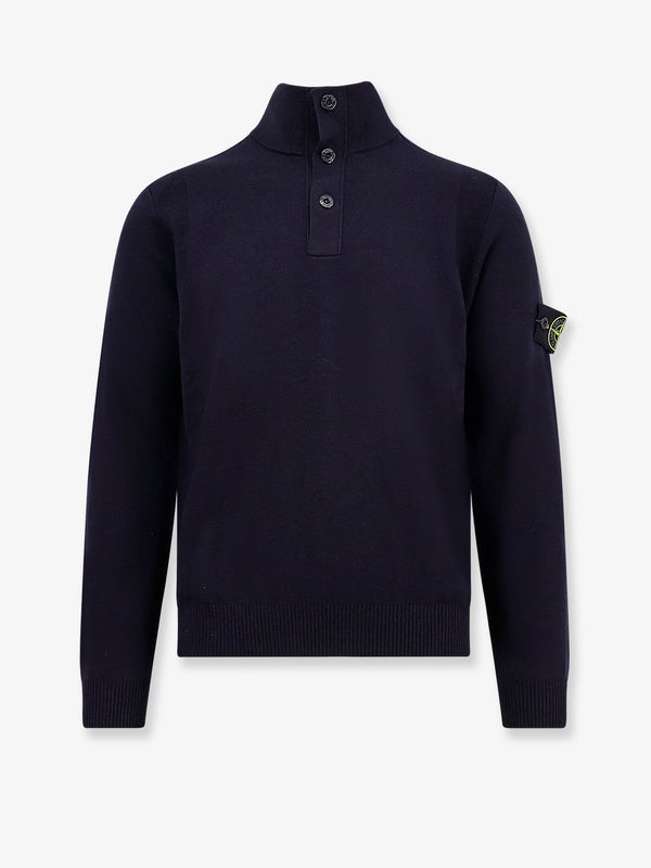 Stone Island Certified Virgin Wool Blend Sweater