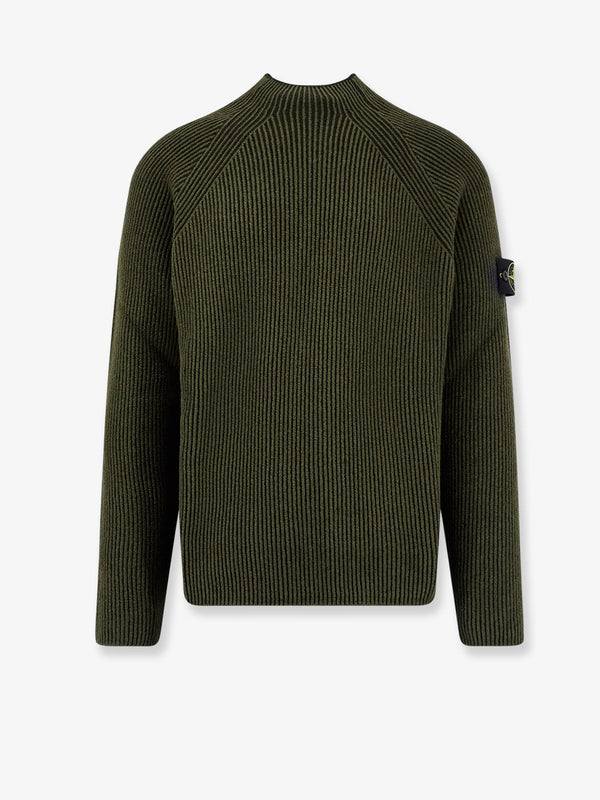 Stone Island Virgin Wool And Cotton Sweater