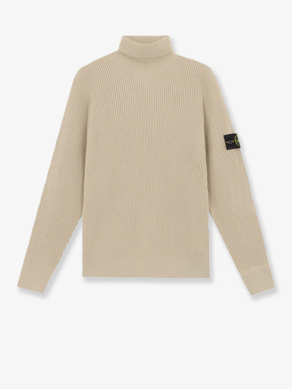 Stone Island Certified Virgin Wool Turtleneck Sweater