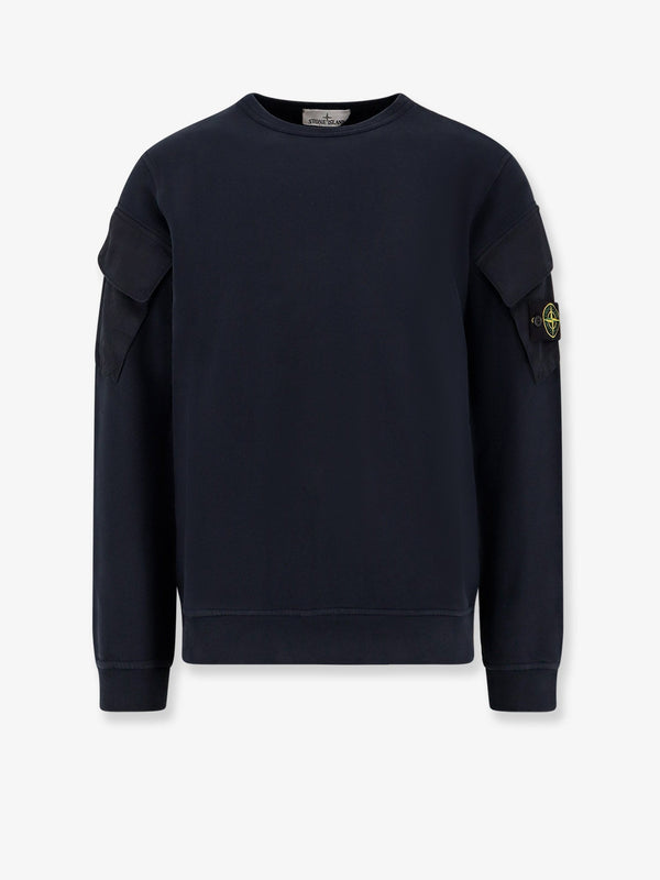 Stone Island Organic Cotton Sweatshirt