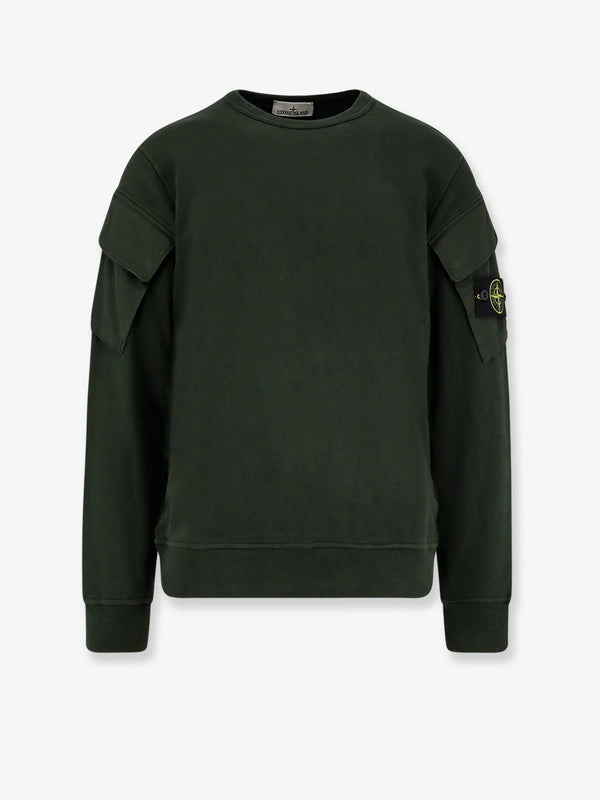 Stone Island Organic Cotton Sweatshirt