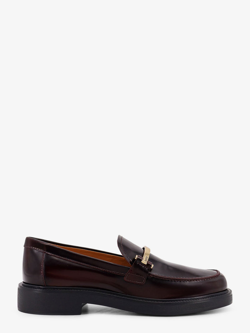 Tod’s Tod's Leather Loafers Red Women - World Class Fashion