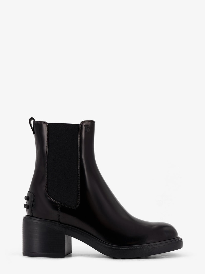 Tod’s Botines Tod's Gomma T60 de cuero negros - World Class Fashion