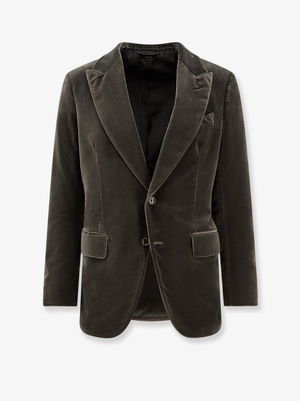 Tom Ford Single-Breasted Velvet Blazer