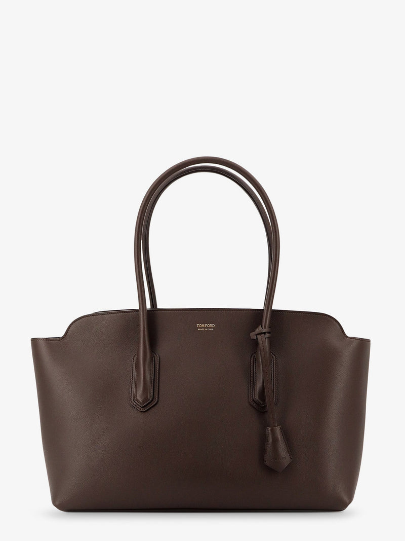 Tom Ford Tom Ford Leather Shoulder Bag Brown Women - World Class Fashion