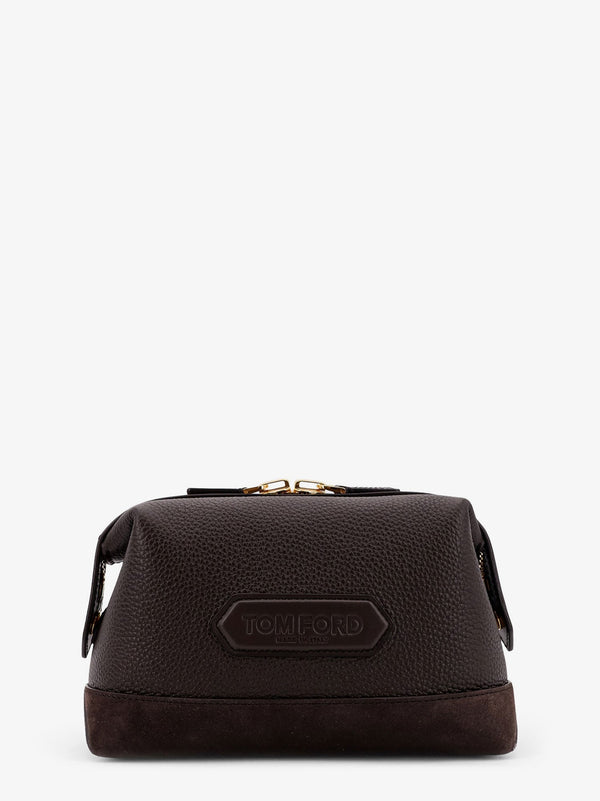 Tom Ford Suede And Leather Clutch