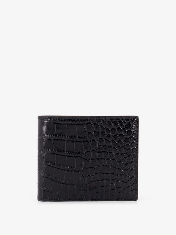 Tom Ford Crocodile-Print Leather Wallet
