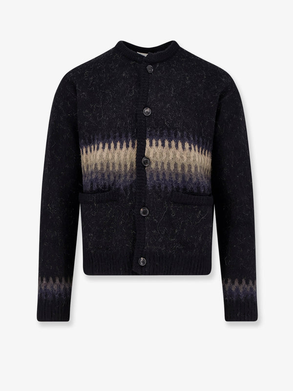 Tonywack Jacquard Alpaca Cardigan