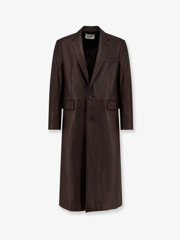 Tonywack Unisex Leather Coat