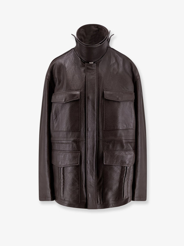 Tonywack Long Leather Jacket
