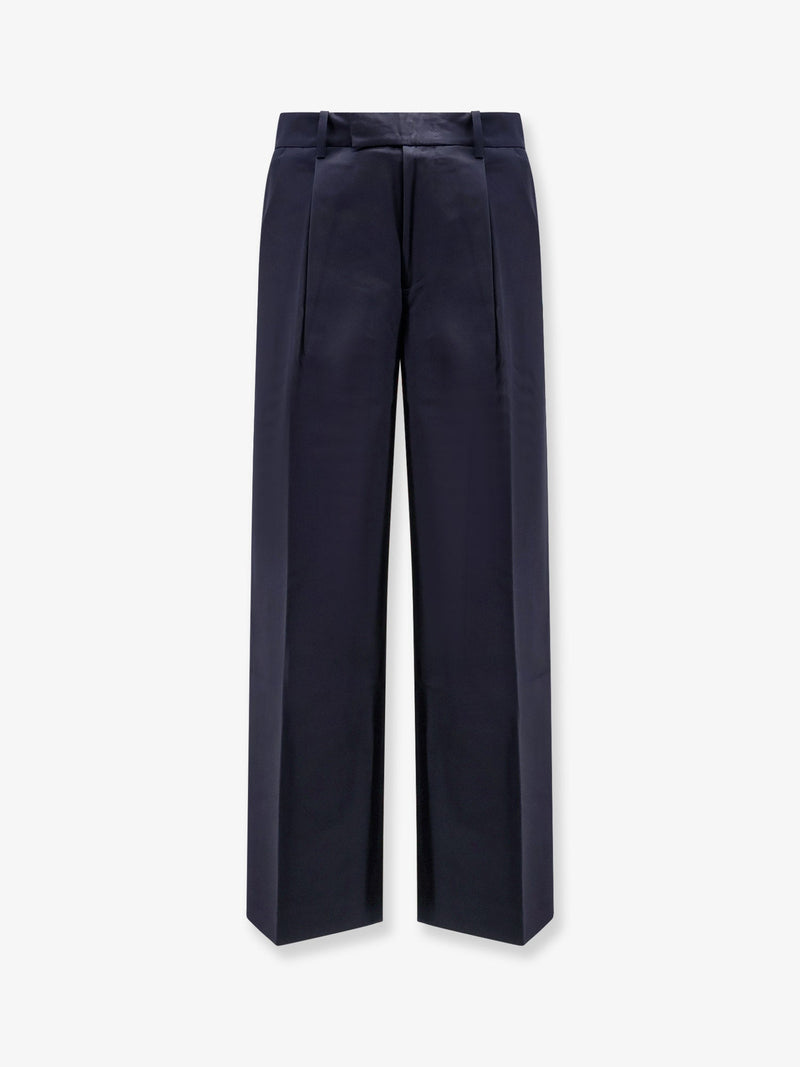Tonywack Pantalones de algodón Tonywack, azul marino - World Class Fashion
