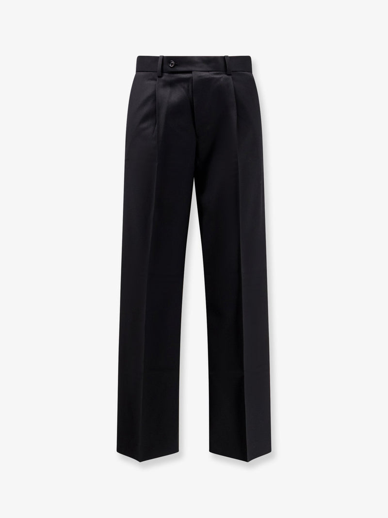Tonywack Pantalones unisex de mezcla de lana Tonywack negros - World Class Fashion