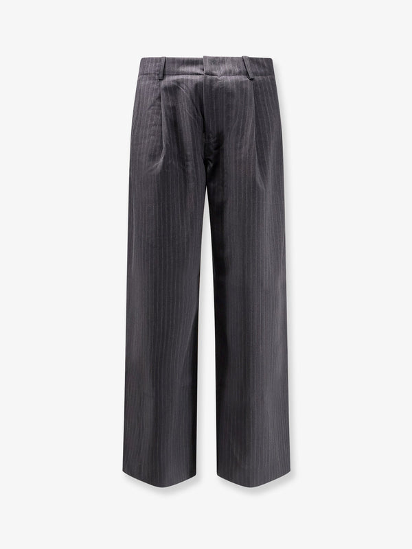 Tonywack Wool Blend Pinstriped Trousers