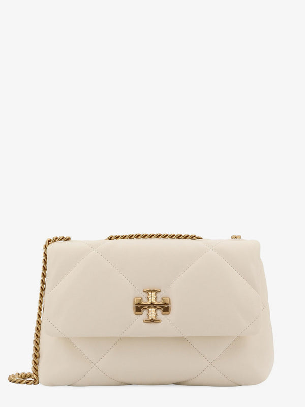 Tory Burch Kira MatelassÃ£Â© Leather Shoulder Bag With Metal Logo
