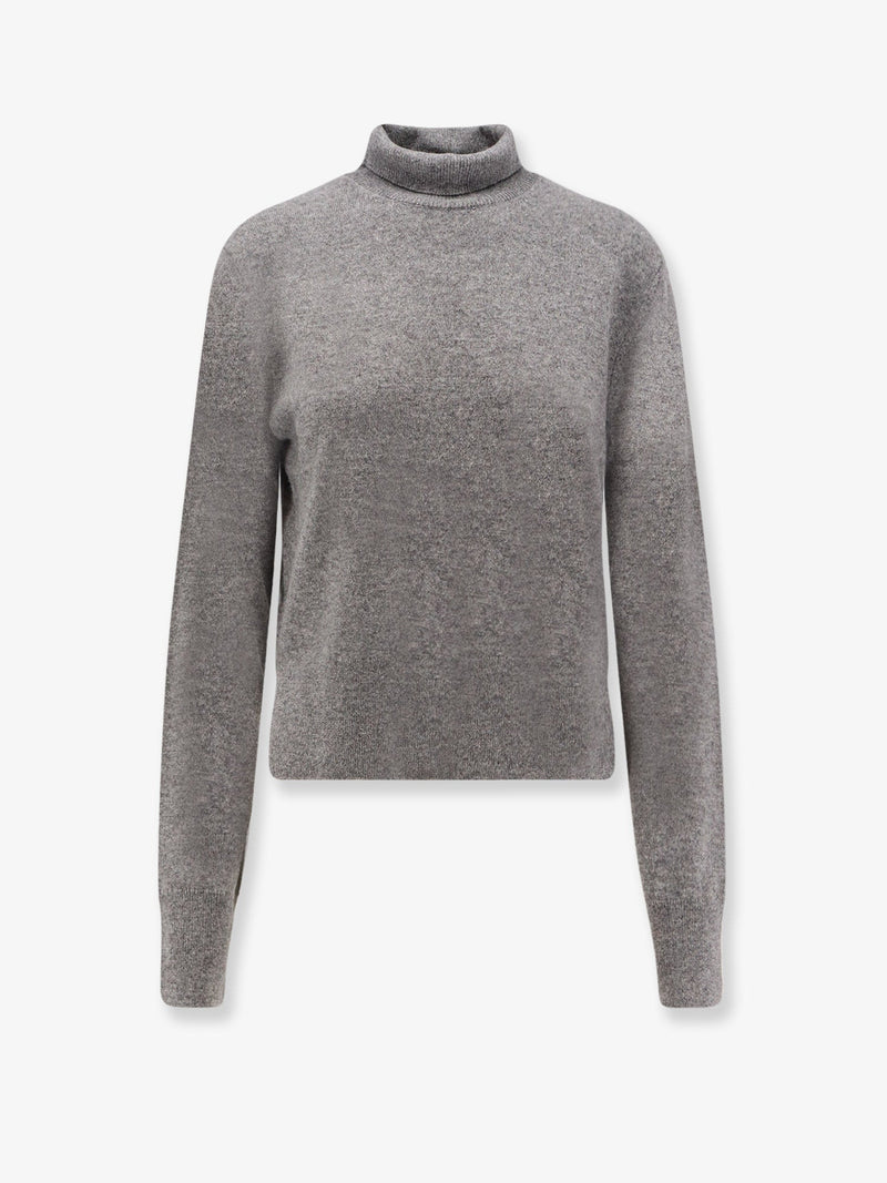Toteme Toteme Cashmere Turtleneck Sweater Grey - World Class Fashion