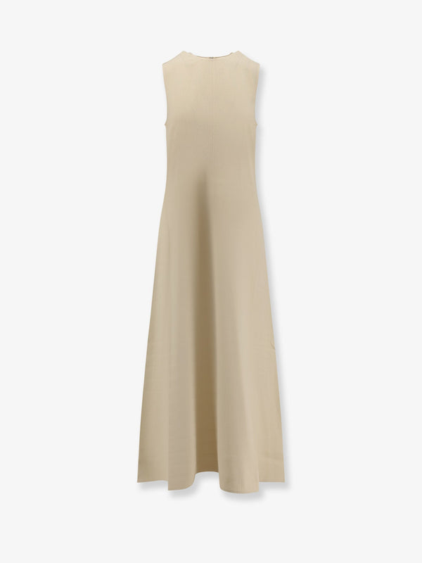 Toteme Woven Stripes Viscose Long Dress