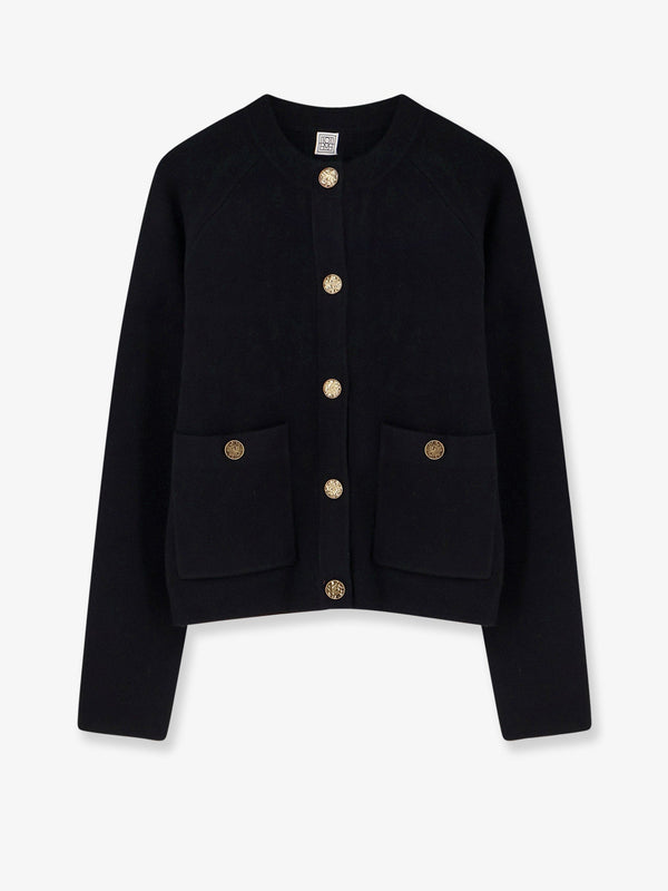 Toteme Wool And Cashmere Blend Cardigan