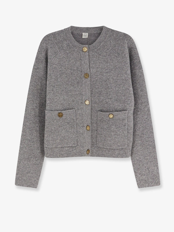 Toteme Wool And Cashmere Blend Cardigan