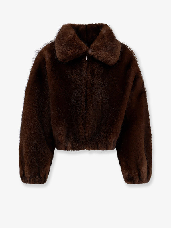 Valentini 1972 Faux Fur Bomber Jacket