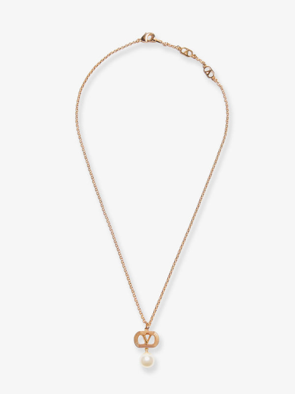 Valentino Garavani Ovalette Metal Necklace