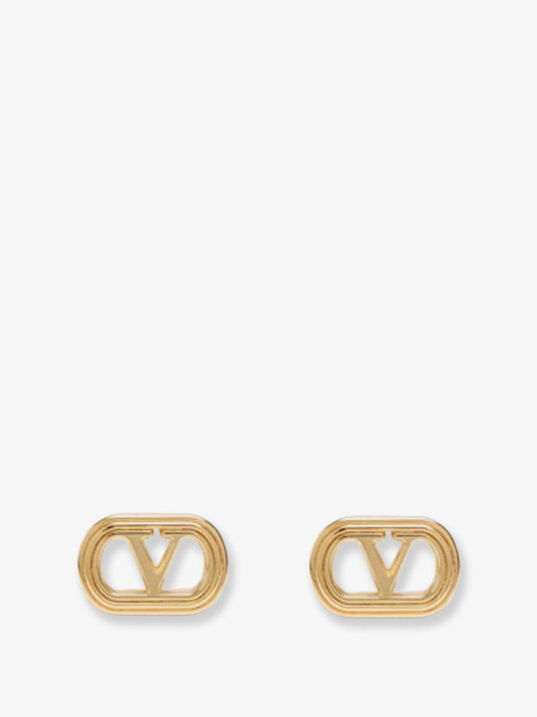 Valentino Garavani Ovalette Metal Earrings