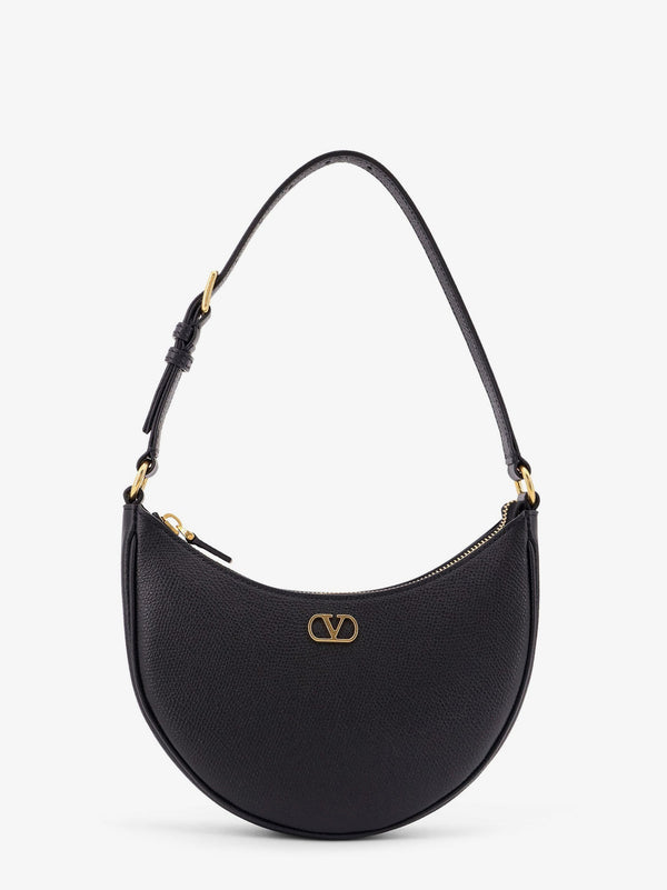Valentino Garavani Vlogo Signature Leather Shoulder Bag