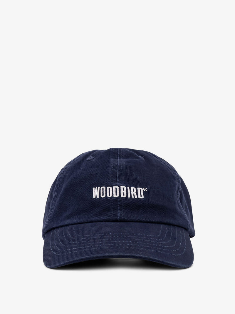 Woodbird Woodbird Core Twill Cotton Baseball Hat Blue - World Class Fashion