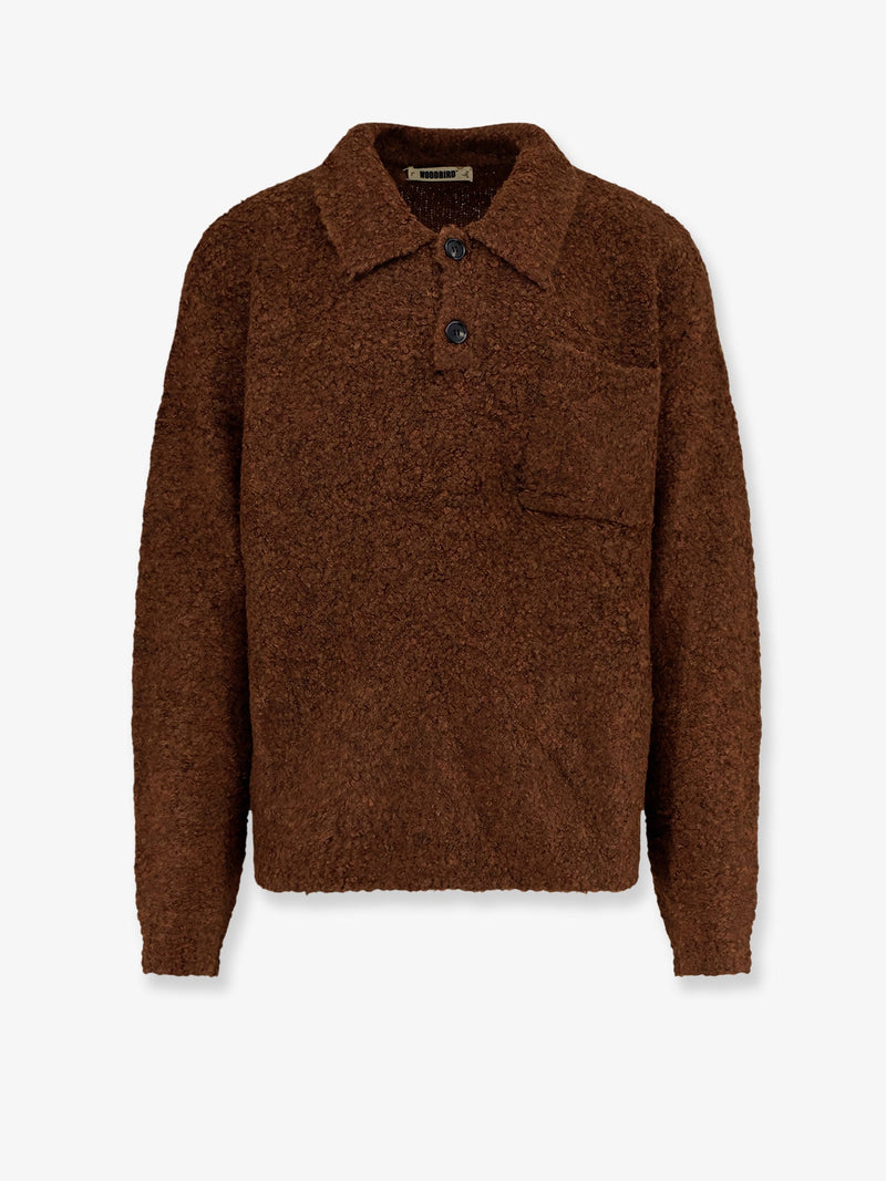 Woodbird Woodbird Wbdom Loop Sweater Marrón - World Class Fashion