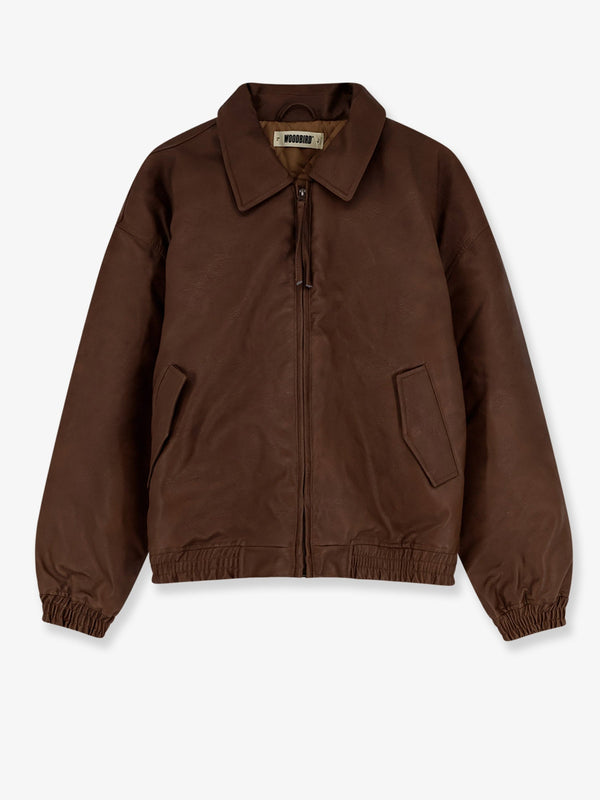 Woodbird Wbbao Biker Faux Leather Jacket