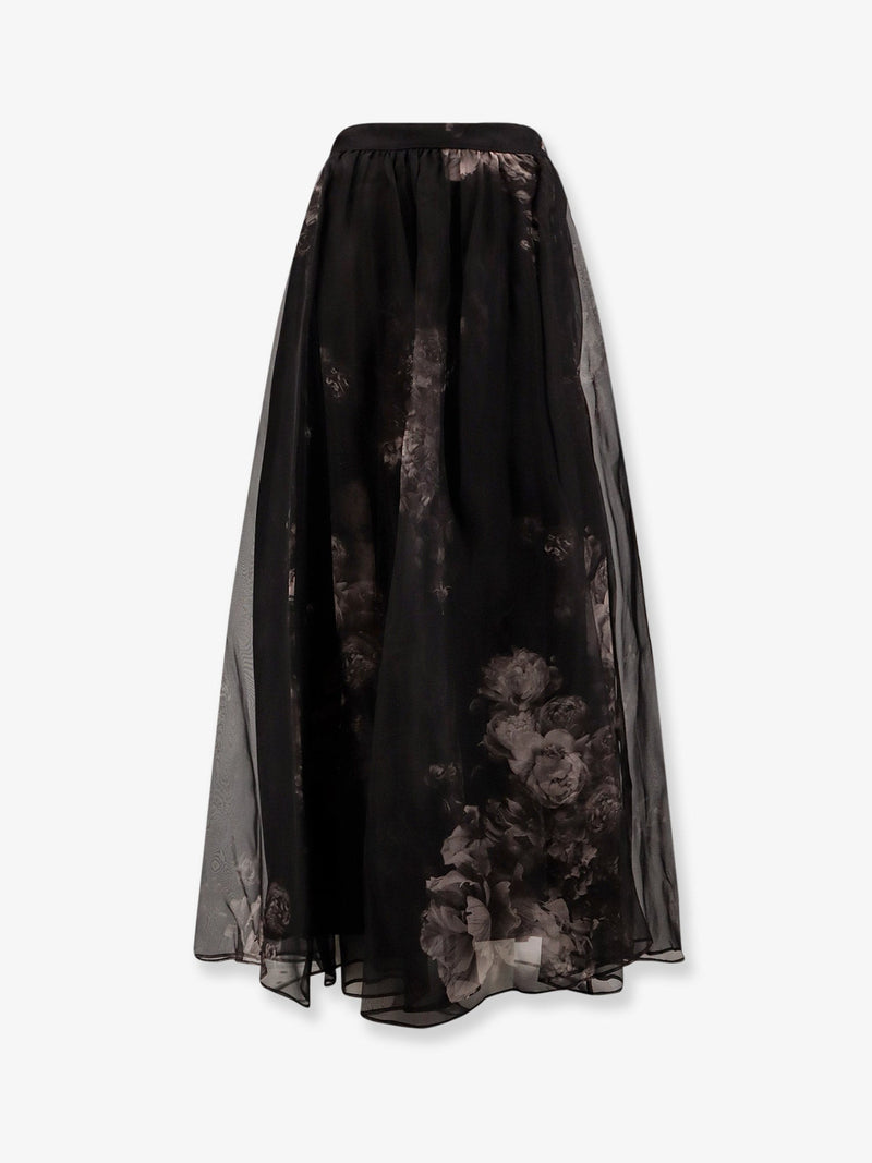 Zimmermann Zimmermann Hypnotic Maxi Skirt Negra para Mujer - World Class Fashion