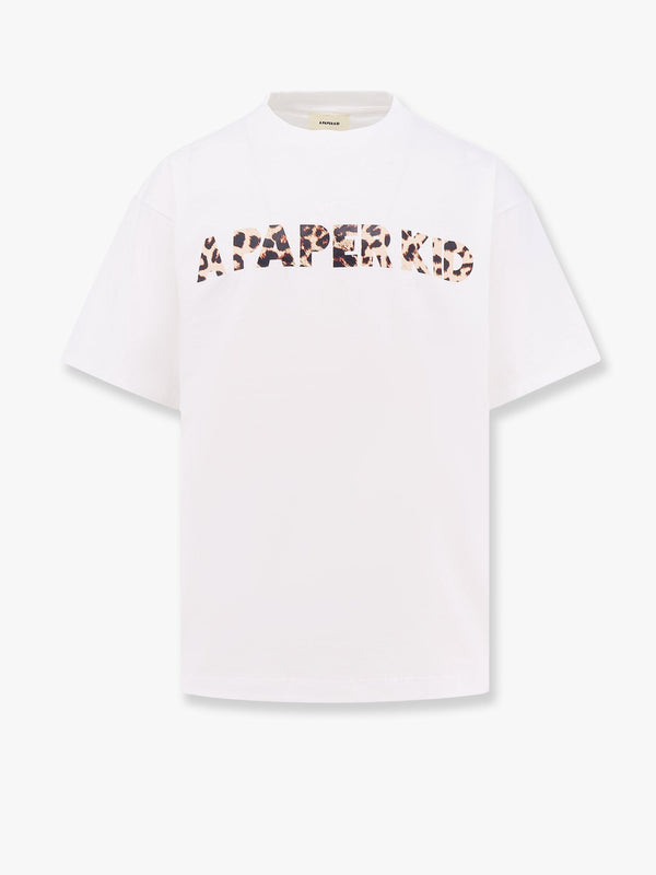 Cotton t-shirt with animalier print