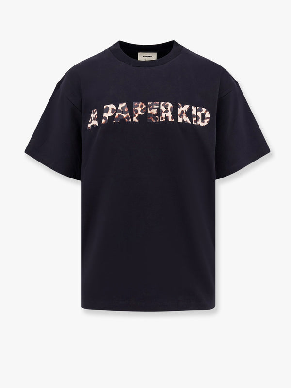 Cotton t-shirt with animalier print