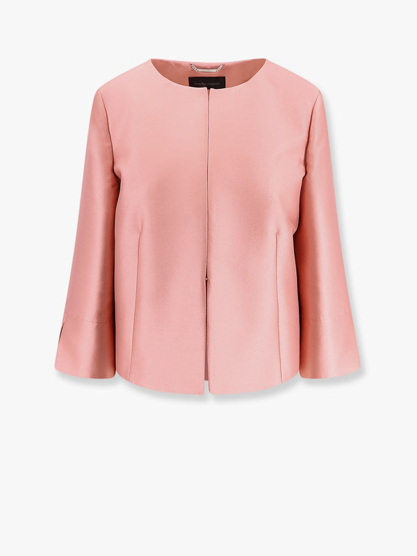 Mikado  blazer with viscose lining