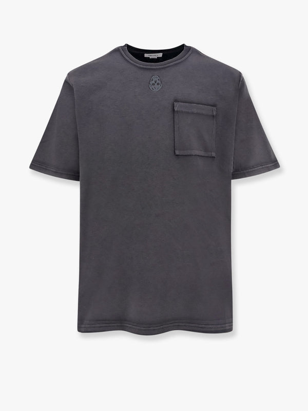 Alexander Mcqueen Cotton T-Shirt With Frontal Iconic Skull