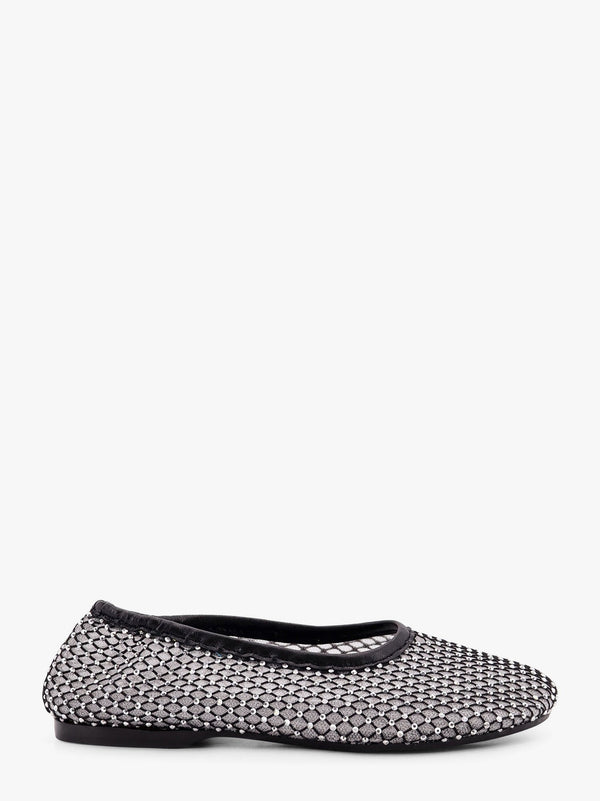 Lorain mesh ballerinas with rhinestones inserts
