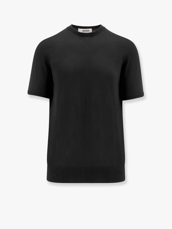 Cotton crepe t-shirt