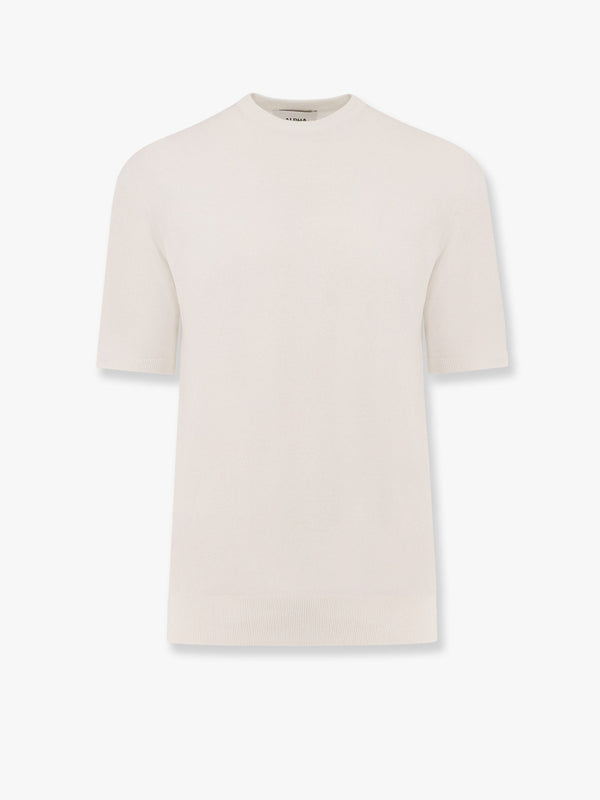 Cotton crepe t-shirt