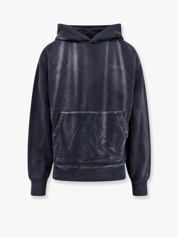 Vintage hooded cotton sweatshirt