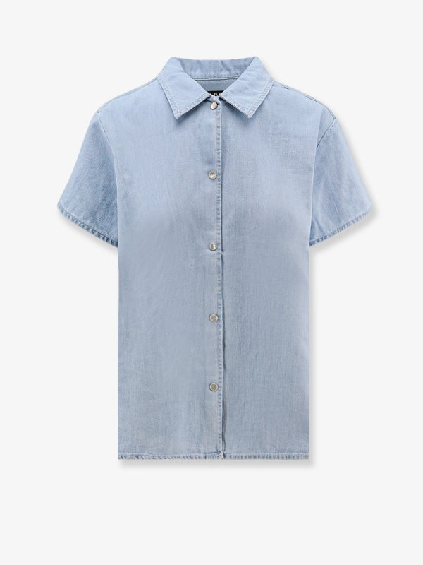 Apc Marina Natural Cotton Shirt
